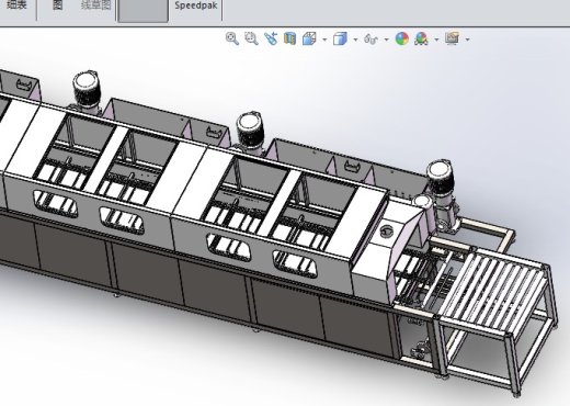 超声波清洗烘干机3D图纸 G769 非标自动化设备图纸3D图纸缩略图