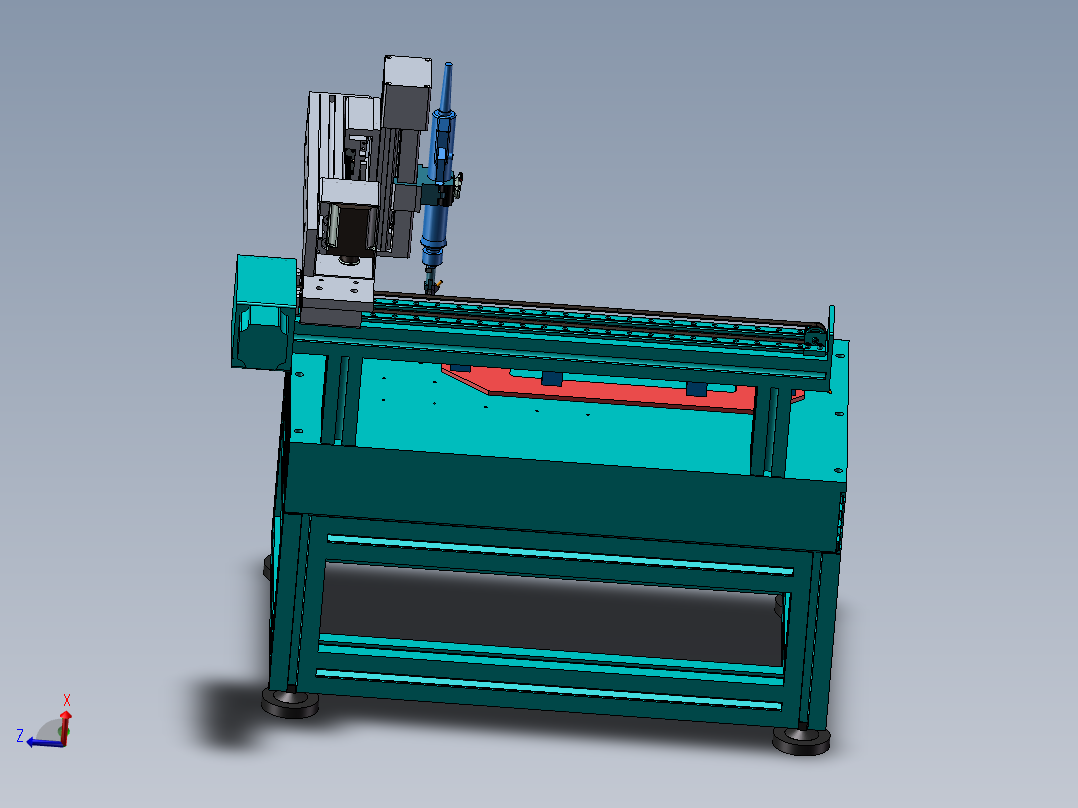 涂胶机3D图纸（带仿真）F339