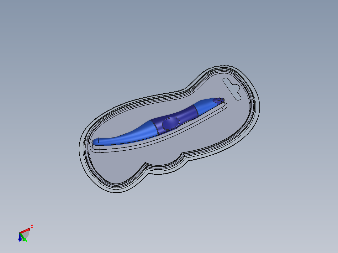 solidworks 笔和吸塑包装