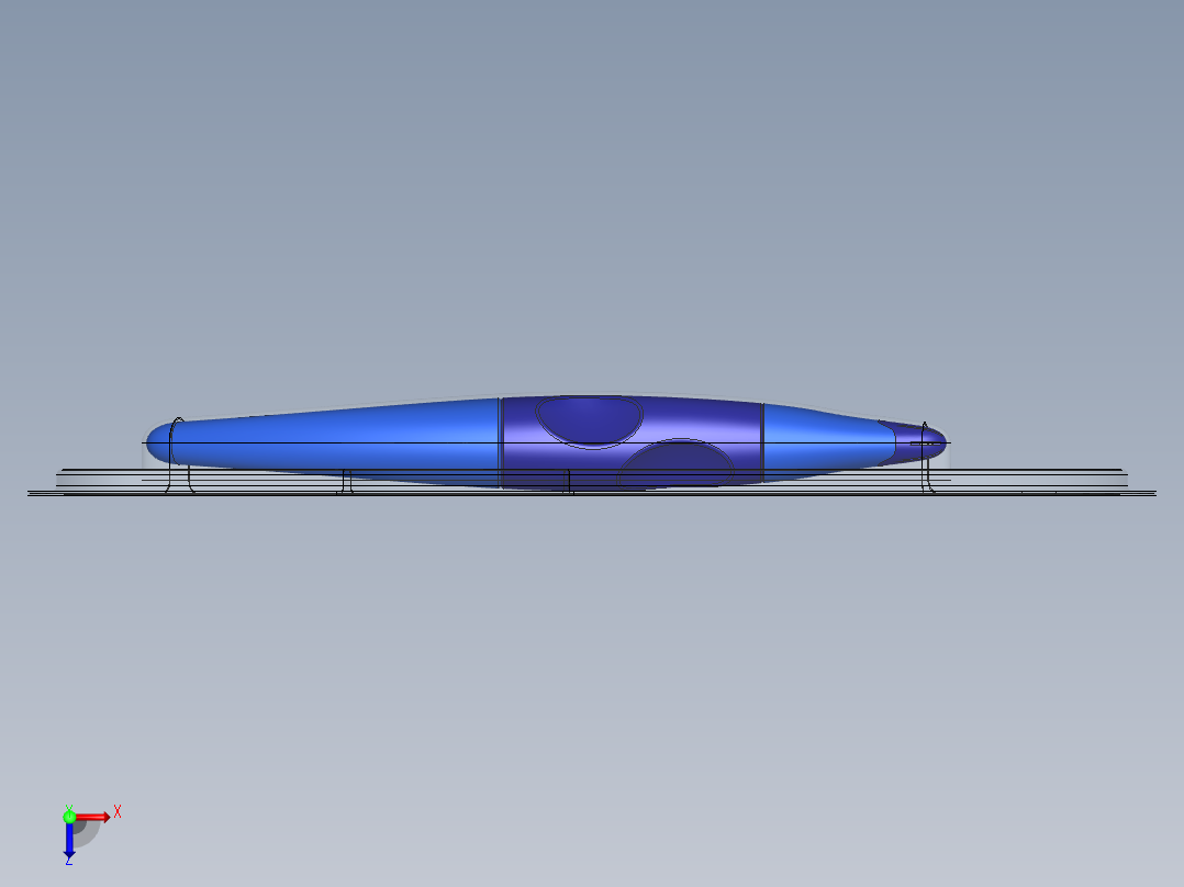 solidworks 笔和吸塑包装俯视图