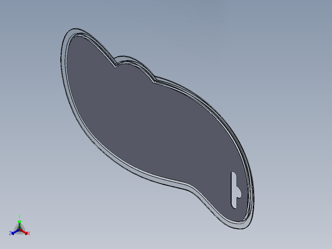 solidworks 笔和吸塑包装正等轴测图