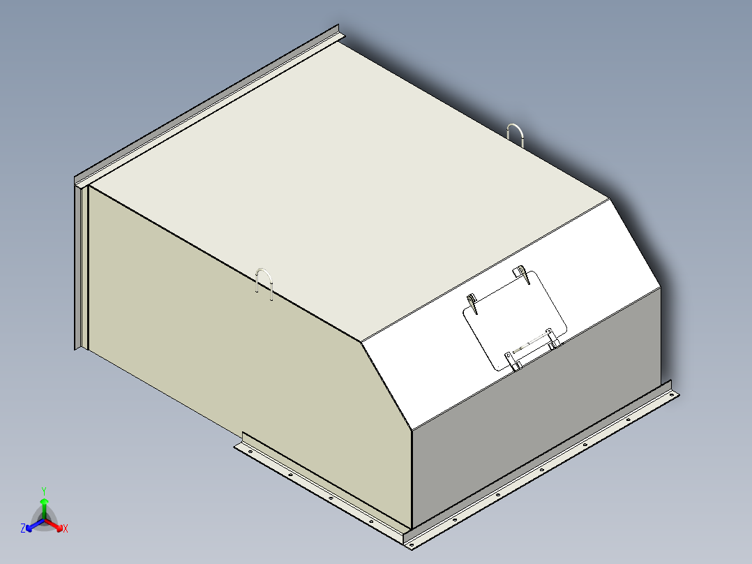 TD75型带式输送机头部护罩 TD6J11
