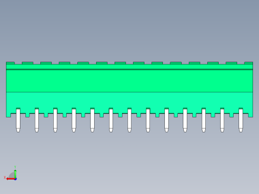 DEGSON 2EDG 系列 5.0mm 可插拔接线端子组-2EDGLC-5.0-13P-14-00AH后视缩略图