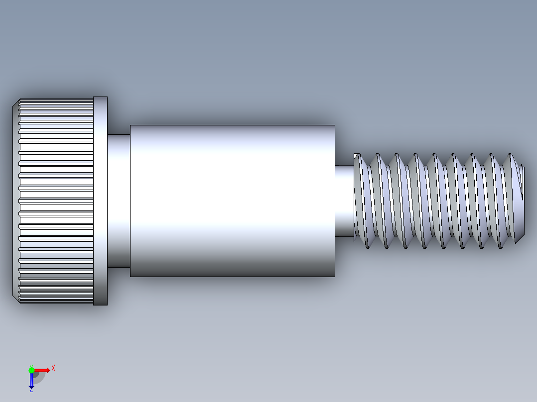 公制SH螺栓选择（DME）-SB DME PM6 x12.STEP俯视图