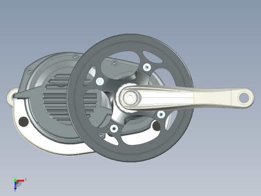 巴旺M620G510型电动自行车俯视缩略图