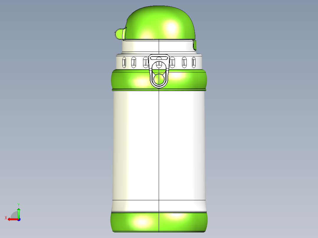 保温杯儿童杯吸管杯茶壶茶杯学生水壶塑料杯水杯便携水壶卡通杯后视图