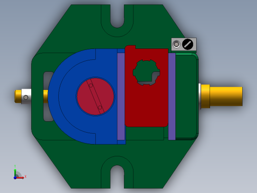 831003拨叉加工工艺及铣左端面75-40夹具设计【含三维SolidWorks】前视缩略图