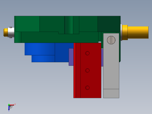 831003拨叉加工工艺及铣左端面75-40夹具设计【含三维SolidWorks】俯视缩略图