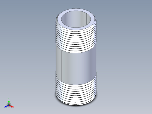 CPVC管件33-Sch80_Nipple_MPTxMPT_9861-135_1in x 3in