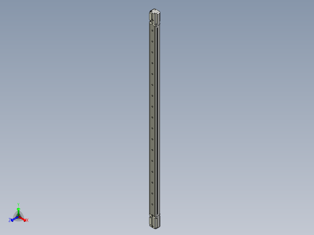 基恩士SL-V20L_R_kc图纸模型主视图