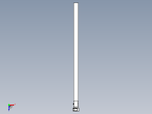 同步带全封闭直线模组TPA-HCB-105D-90-L2100-RU-Y-P20-N3俯视缩略图