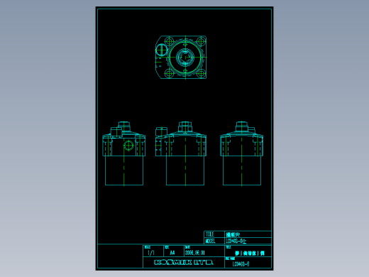 KOSMEKLC0402-Sx多系列多零件图纸模型多系列多零件图纸模型