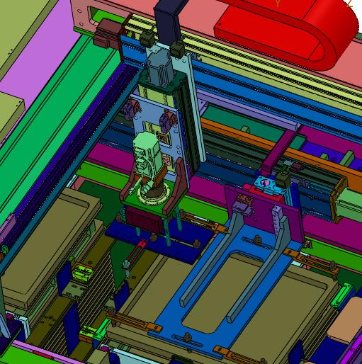 吸塑料盘通用上料装置