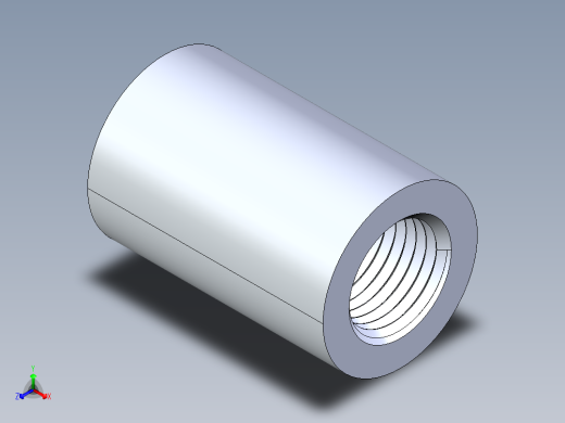 聚氯乙烯配件12-Sch80_Coupling_FPTxFPT_830-002_0.25in