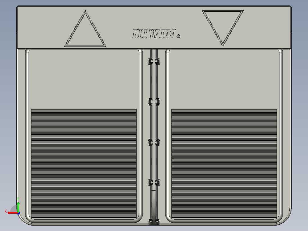上银线性制动器STEP_LAFS1后视图