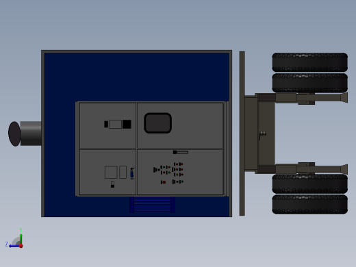 631柴油发电车右视缩略图
