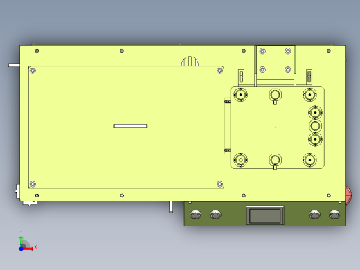塑胶档案夹热压成型设备ProE5.0.zip前视缩略图