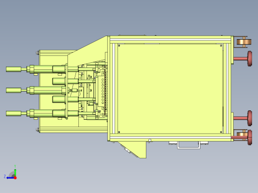塑胶档案夹热压成型设备ProE5.0.zip右视缩略图