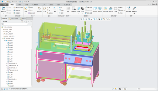 塑胶档案夹热压成型设备ProE5.0.zip缩略图