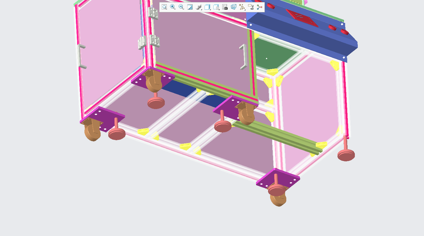塑胶档案夹热压成型设备ProE5.0.zip