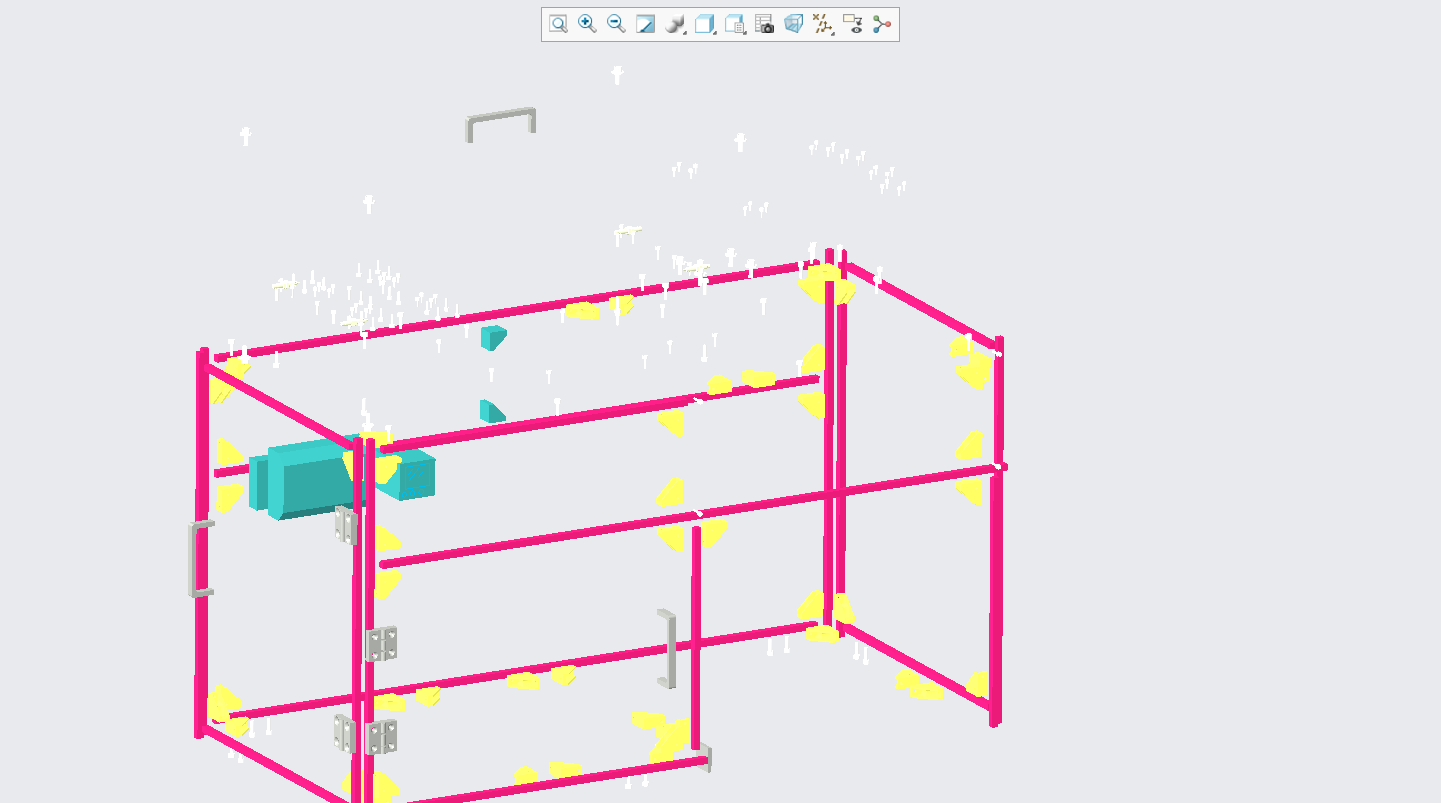 塑胶档案夹热压成型设备ProE5.0.zip