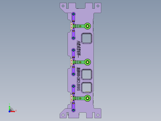 旭创0689-小件CNC工装夹具三维模型CNC2-201015前视缩略图