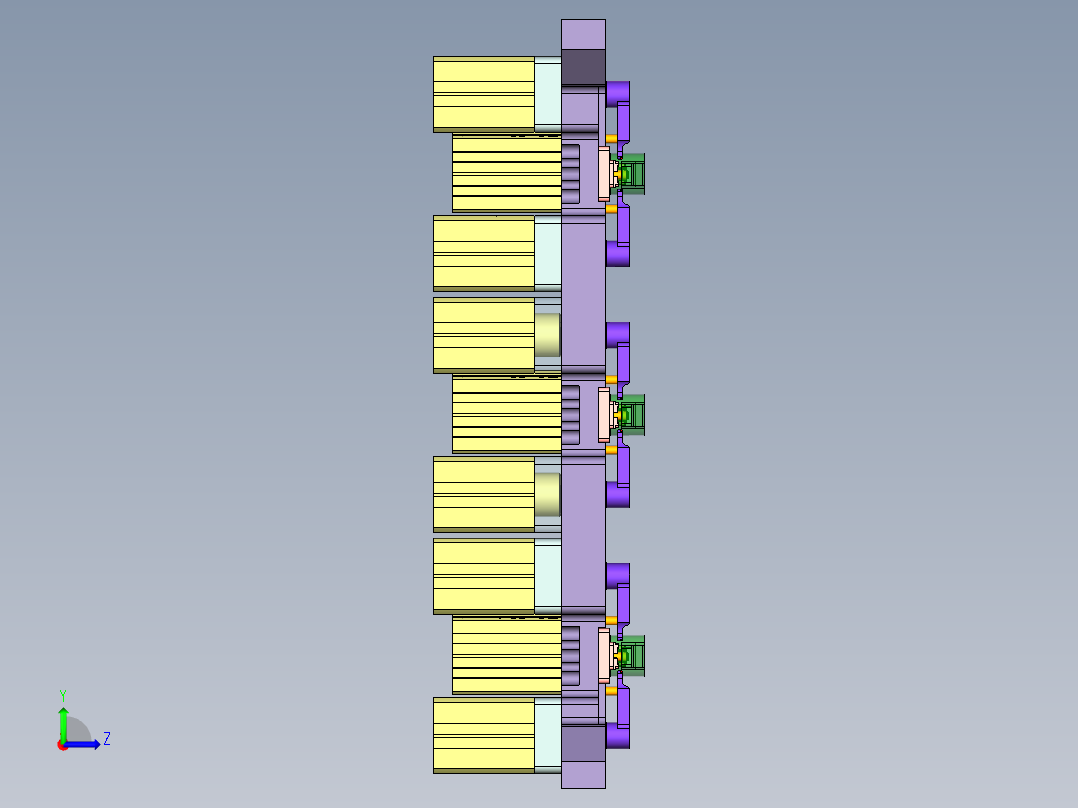 旭创0689-小件CNC工装夹具三维模型CNC2-201015左视图