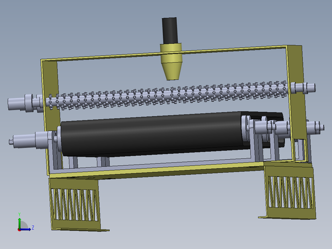 A2004020-自动洗碗机左视图
