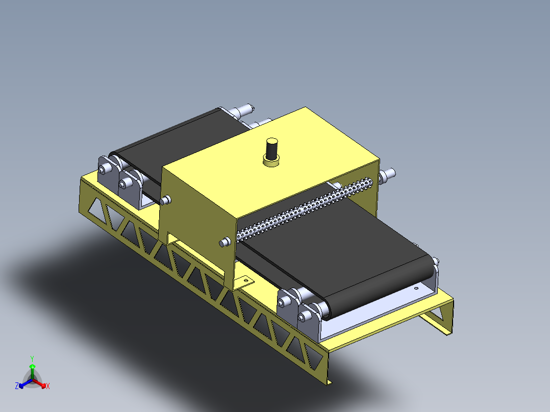 A2004020-自动洗碗机正等轴测图