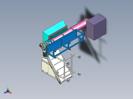 青饲料自动化搅碎工作站设计