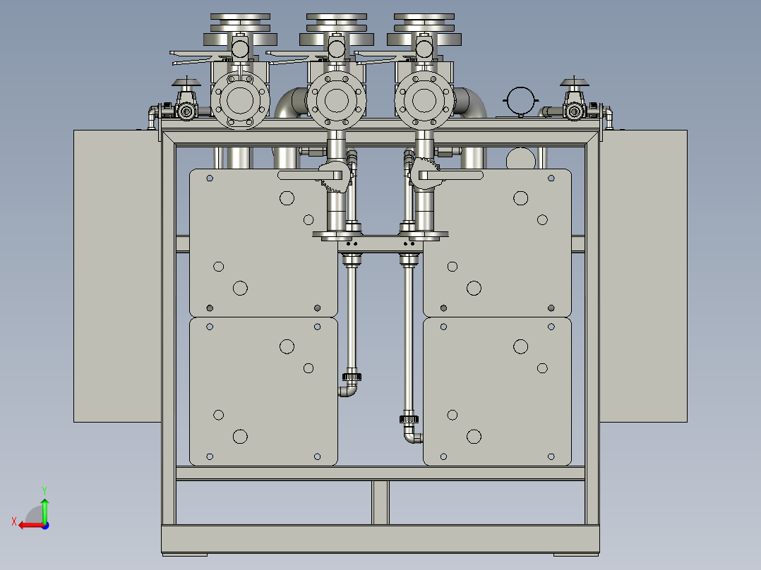 B2003906-水去电离子装置后视图