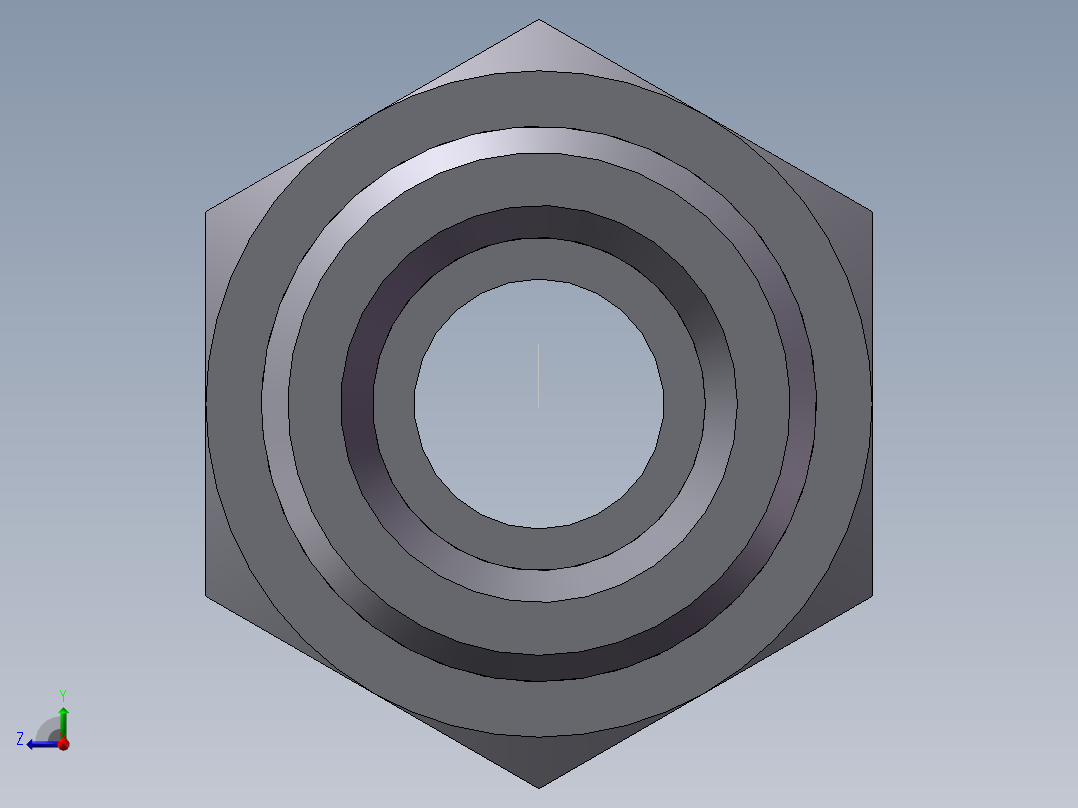 公制螺纹O圈密封、1DH-20-18右视图