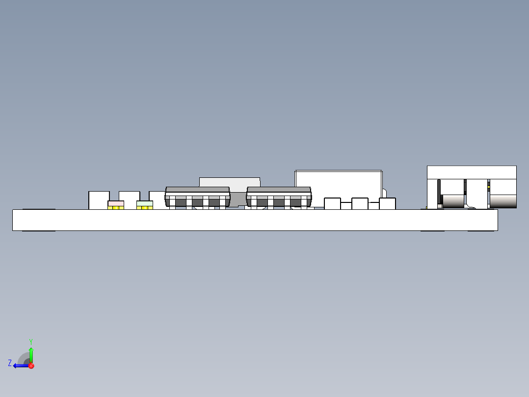 电路板、主板(92)右视图