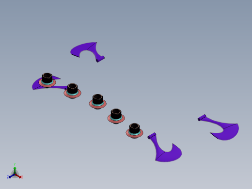 方向盘(9)正等轴测缩略图