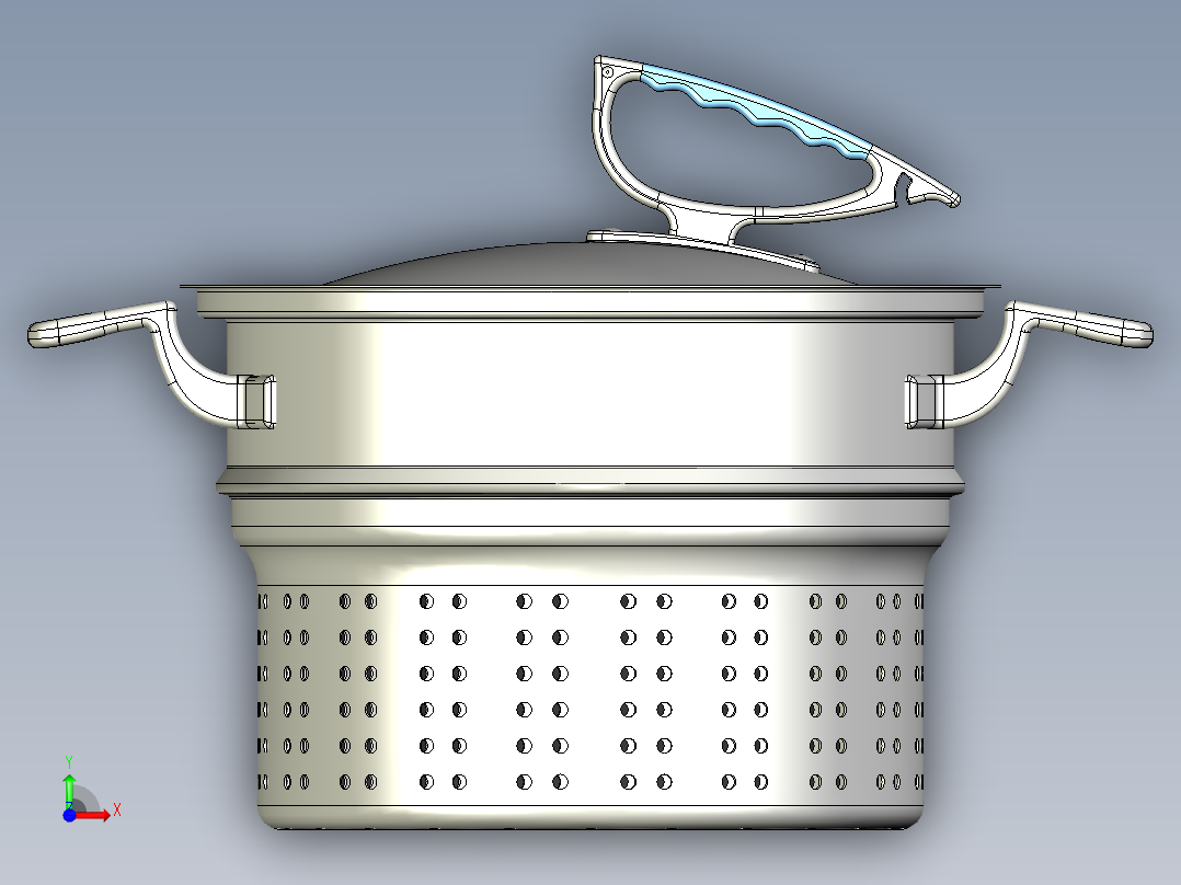 240x160蒸笼前视图