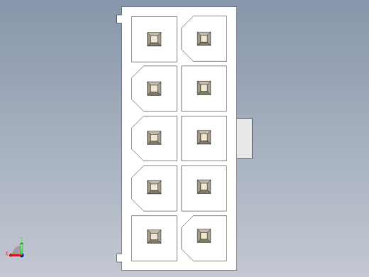 ATX 6,8P,10针公头后视缩略图