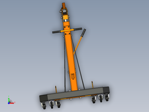 车间起重机前视缩略图