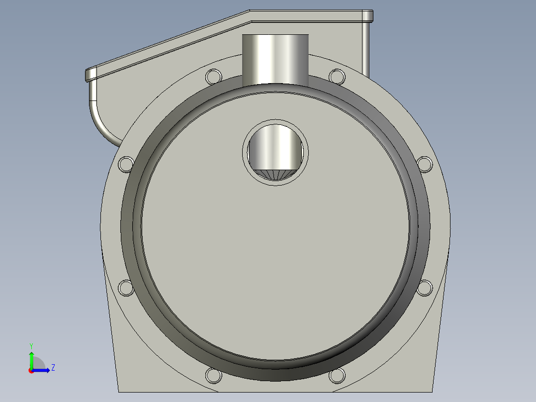 JET-370高压水泵(安装尺寸未改)左视图