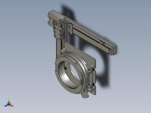 旋转定位的机构