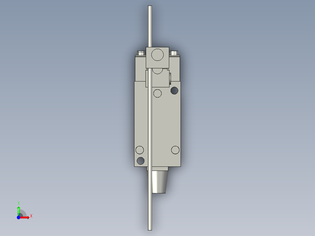 欧姆龙HL_5050前视图