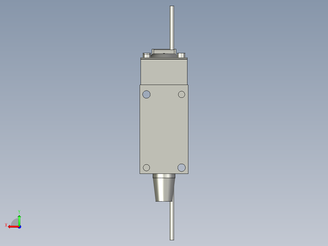 欧姆龙HL_5050后视图