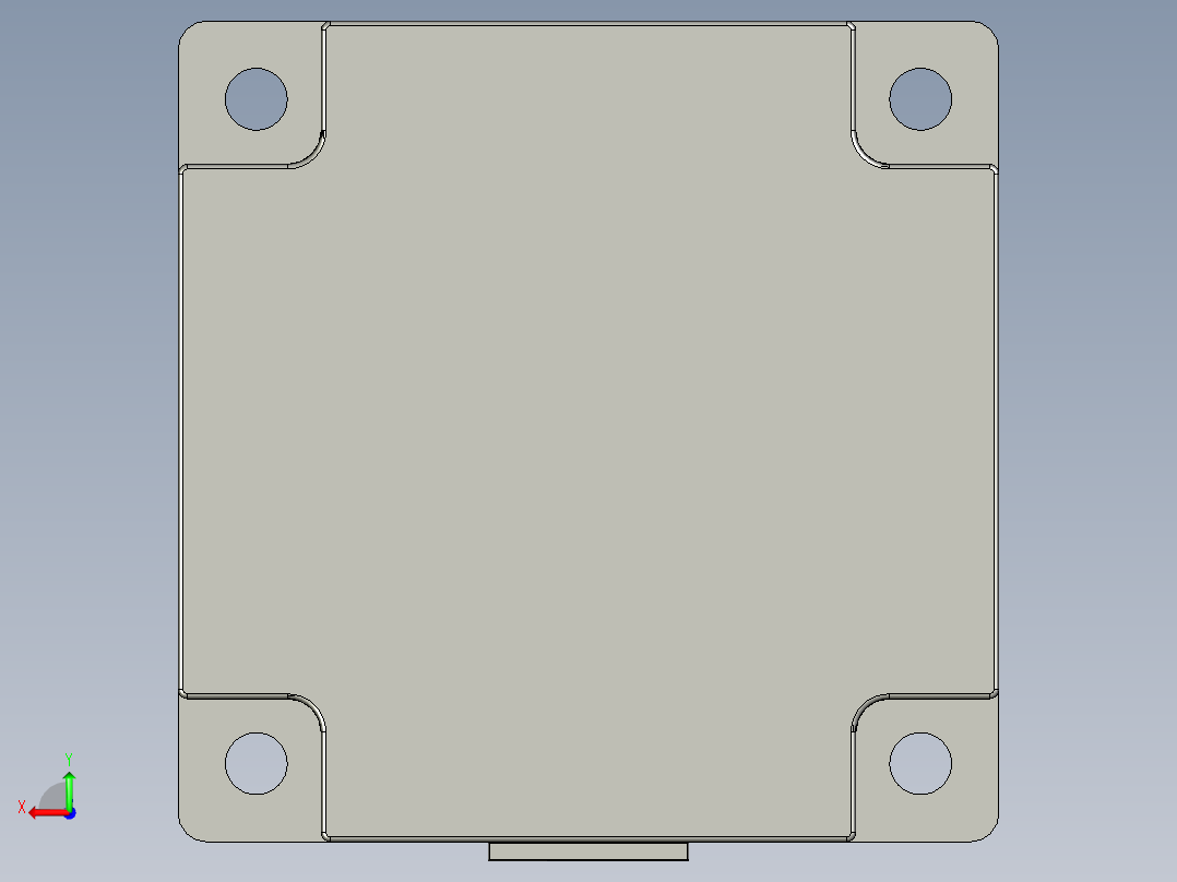 86-78步进电机后视图