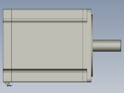 86-78步进电机左视缩略图