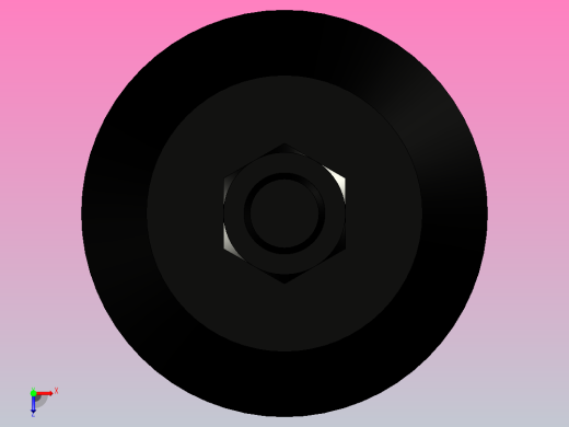 脚杯WAL02-D100-M20-L150俯视缩略图