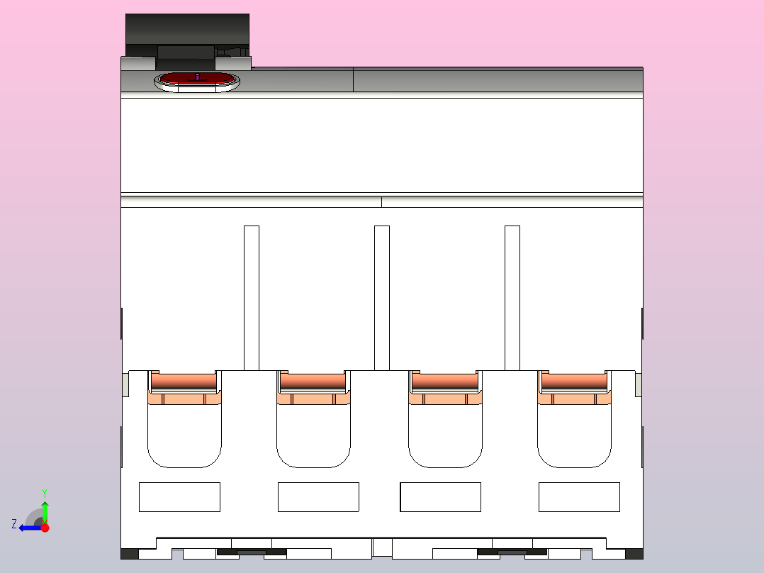 四极开关BVW-T 4p(3P+N)三菱电机右视图