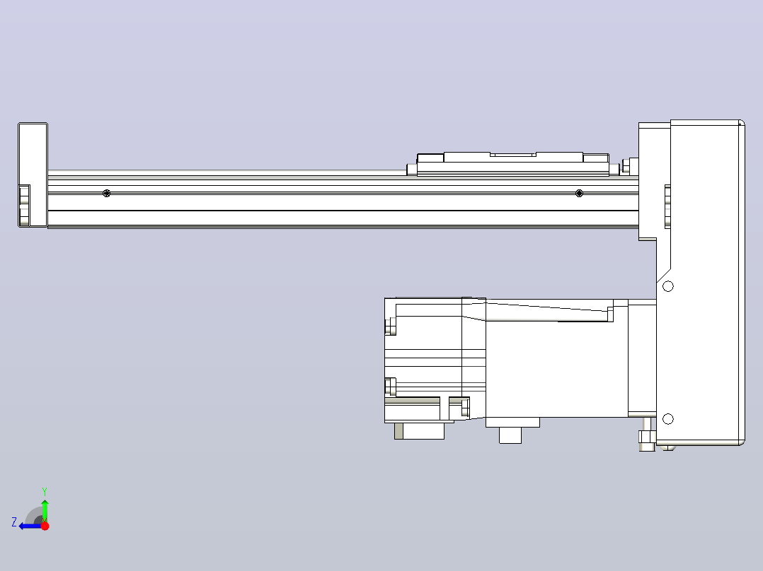 钢基模组TPA-KSR-5002C-200A1-MP-H1右视图