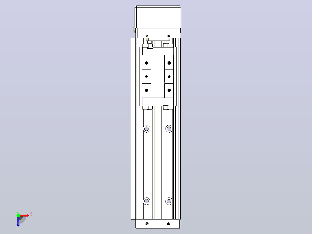 钢基模组TPA-KSR-5002C-200A1-MP-H1俯视图