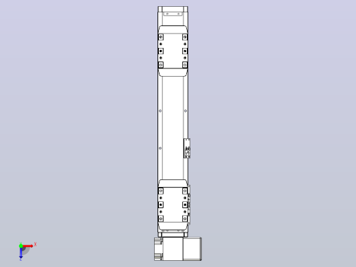 皮带直线轴双滑块型TPA-GCBS-80-P60-L125-RP-M20-N3俯视缩略图