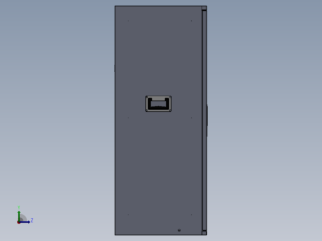 环网柜（DAF-830  6回路）左视图