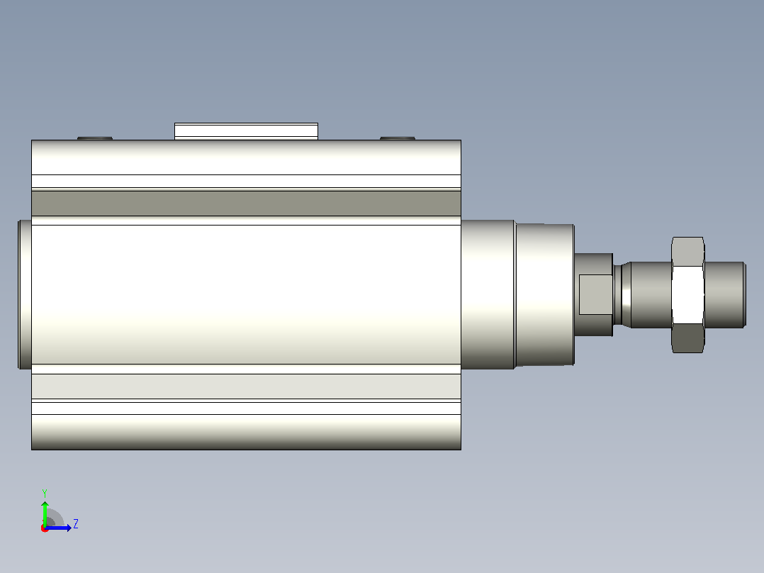 FESTO气缸DSBF-C-80-1-PPSA-N3-R---_0_左视图